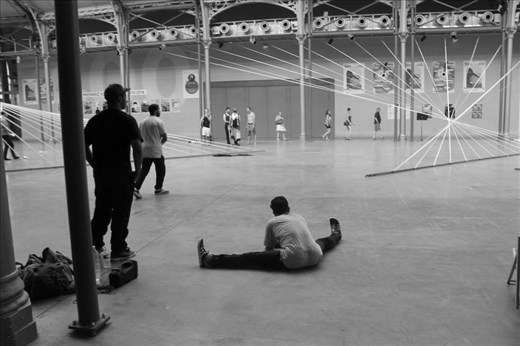  observing at modern art museum : through K. haring point of view