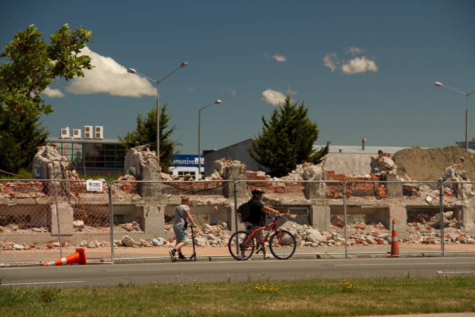 life goes on after the old train station, had been demolish for the safety of the pedestrians and daily commuters.