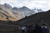 Pilgrims make their way up the mountain, Day 1 (ascent): by robots, Views[303]