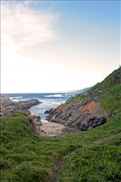 Little sandy coves litter the trail with swimming opportunities: by robynschaffner, Views[241]