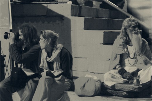 @ Bank of Ganga River in Benaras. 