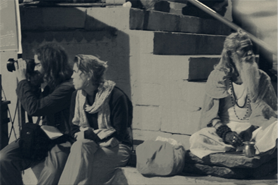 @ Bank of Ganga River in Benaras. 