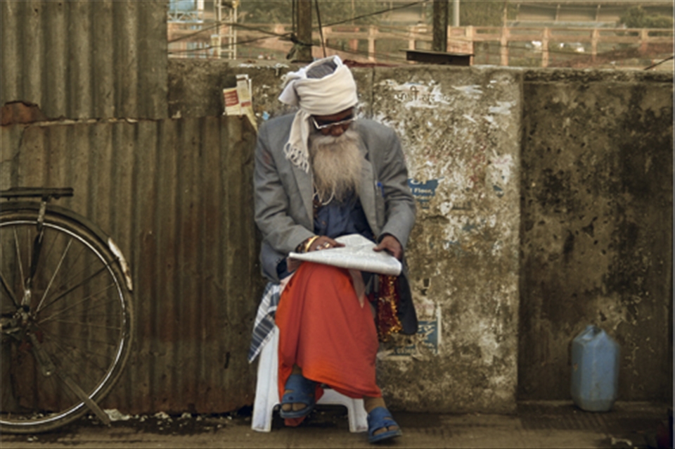 @Bank of Ganga River in Haridwar.  