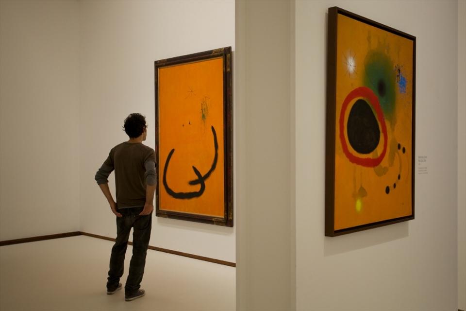 The Miro exhibit at the Albertina became the icing on the cake!