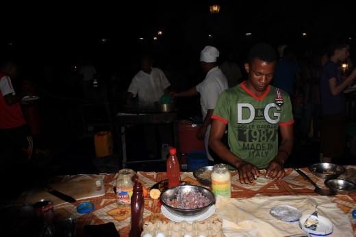Dessert takes the shape of a Zanzibar Pancake, it is a real challenge resisting a second helping.