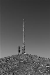 Although I am not religious the significance of the iron cross still had a considerable impact on me. It is common for pilgrims to carry a rock to represent their burdens or sins. Placing the rock at the base of the cross symbolises the letting go of these burdens.: by rohanjware, Views[423]