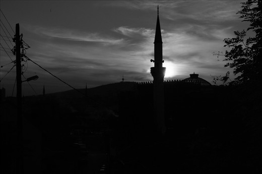 Bosnia is known for its tragic history due to religious and ethnic differences. This photo illustrates religion as a pinnacle of Bosnia's culture.