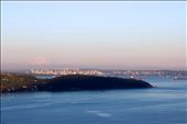 Vancouver bay, Downtown Vancouver and Mount Baker : by rorylangman, Views[194]