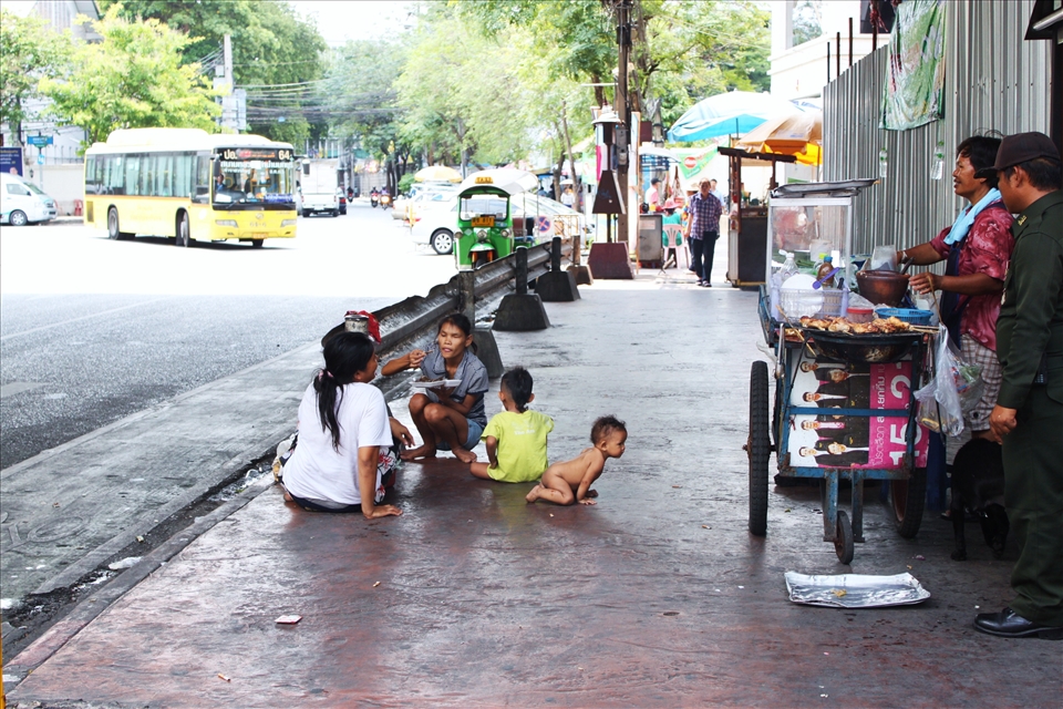 The streets of Bangkok
