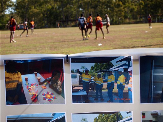 The footie match was a win win for the locals, As the land council outruled a plan to start offshore drilling on Groote. 