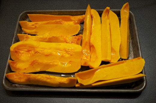 prepared butternut squash