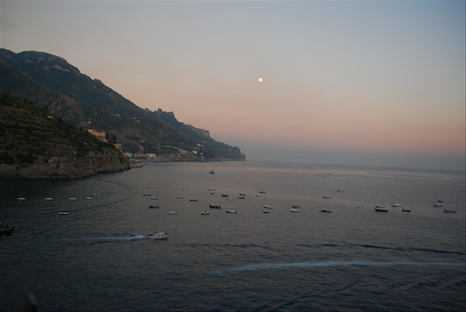 Sunset in Minori