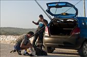 Ruquet and his good friend, Etienne, get their rods ready before heading out : by roxannehenderson, Views[313]