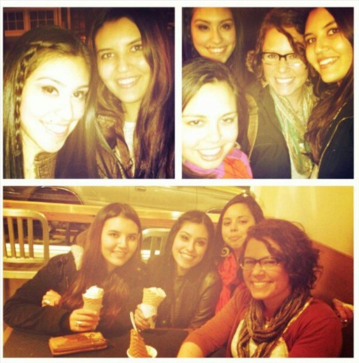 Lovely ladies, lovely dinner! Lovely ladies, lovely dinner!