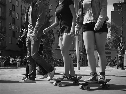 Barcelona summertimes transportation