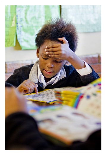 Siya at school; she loves Maths the most