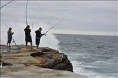 Fisherman take to the rocks and the dangers of the seas just for the loving of fishing.: by rsoriano, Views[278]