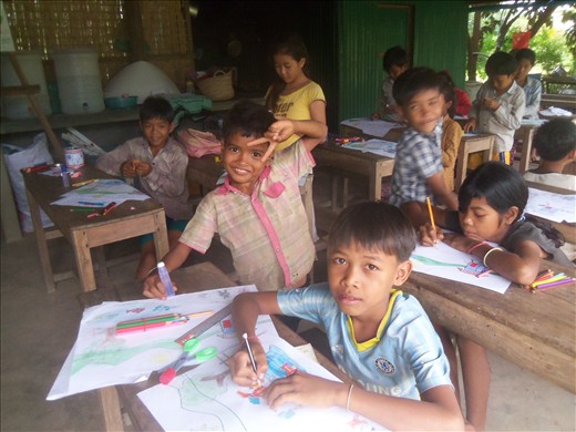 Happy to be at school