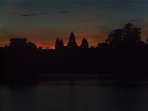 First hints of color.