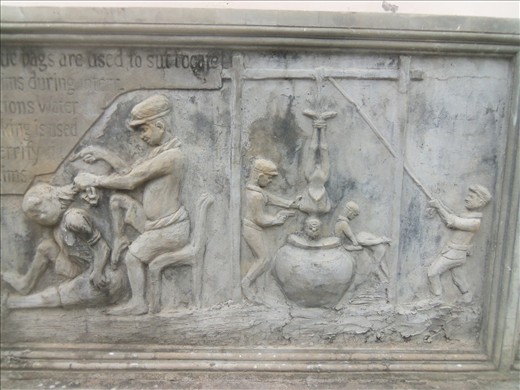 A genocide memorial that was very moving to see.