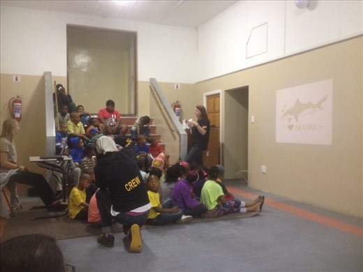 The School where we did a presentation