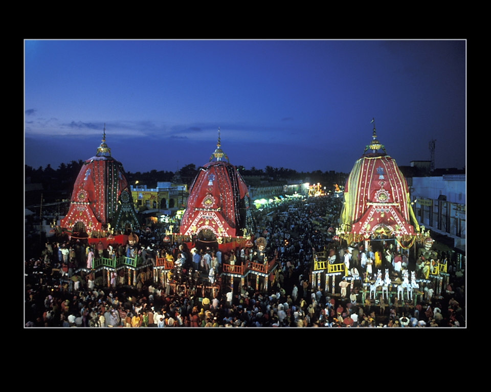 This is car festival in india ...State in Orrisa at puri...