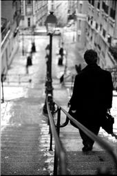 A man makes his way through his city. : by rubyj, Views[337]