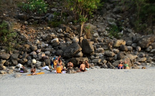 No Boundaries - Another group of tourists boundlessly mixing up with the place, the religion and even species!