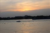 A beautiful sunset by the river bank of ganga. : by rup_sikder, Views[465]