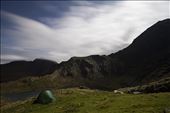 The 3rd night I awoke at around 4am to see the moon shining through my tent, the clouds had finally broke. Making the most of this window of opportunity, I dragged myself out of my sleeping bag to grab this shot of my camp spot and Mt. Snowdon bathed in moonlight.: by russ_photo, Views[301]