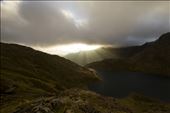 The money shot! After 3 days and nights of challenging conditions, I finally managed to witness the sun breaking through the 

clouds over the mountains of Snowdonia. It was worth every minute of discomfort.: by russ_photo, Views[268]