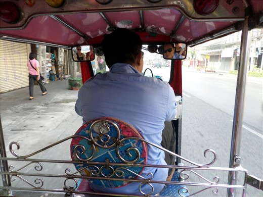 Tuk Tuk rally driver