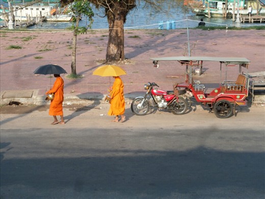 Monks in Koh Kong
