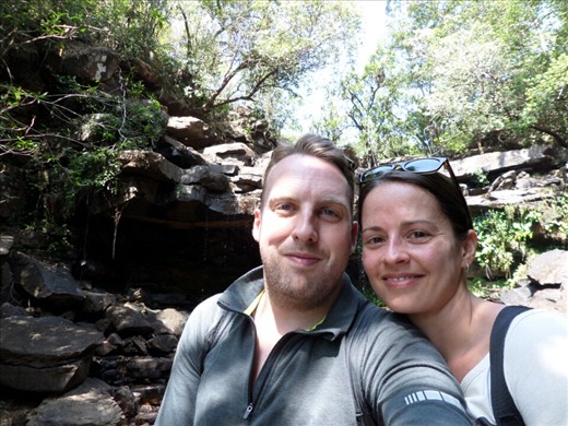 Selfie before the 'incidents' occured