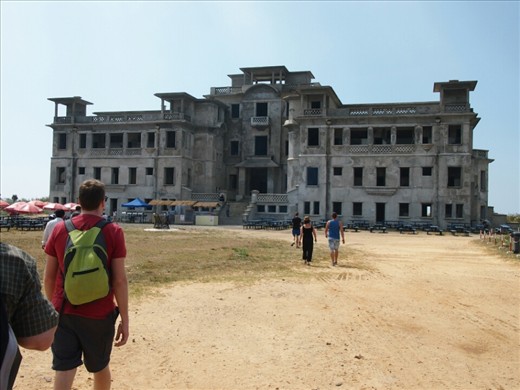 The eerie Bokor Palace hotel, never finished and the site of much brutality.