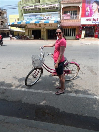 Tash in never seen before pink colour coordination haha