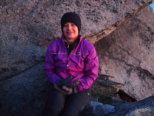 Tash slowly freezing