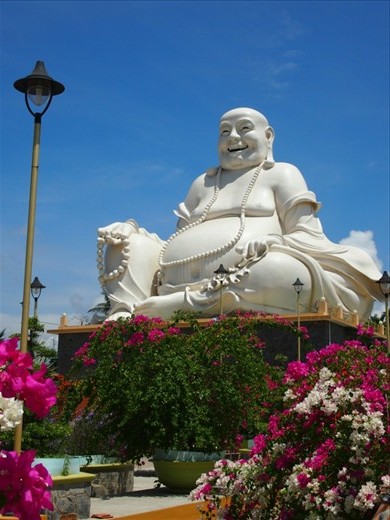 Buddha ate all the rice paper rolls...
