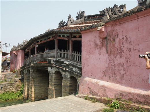 Japanese covered bridge
