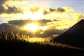 The sun sets over the many cane fields of Cairns: by ruthie, Views[386]