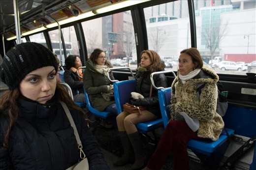 one of the things it impressed me most of NY: everybody is wondering inside their own head