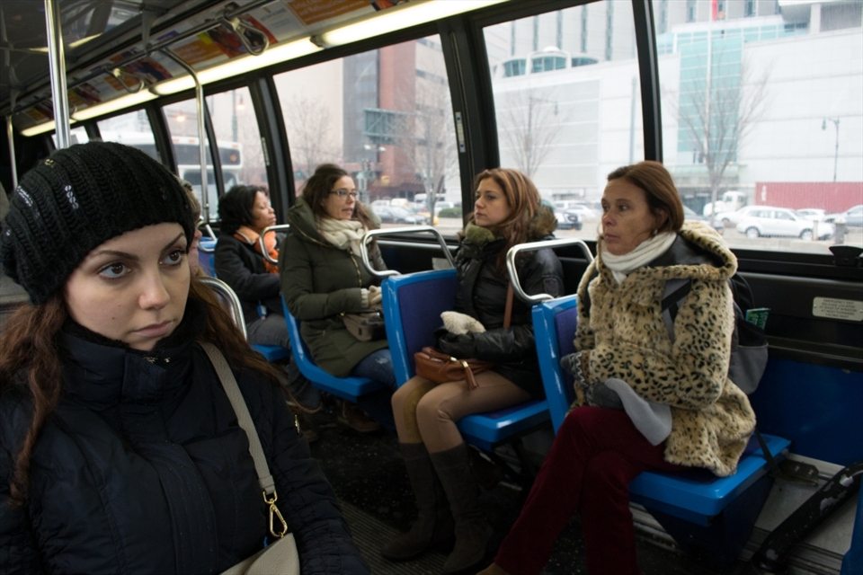 one of the things it impressed me most of NY: everybody is wondering inside their own head