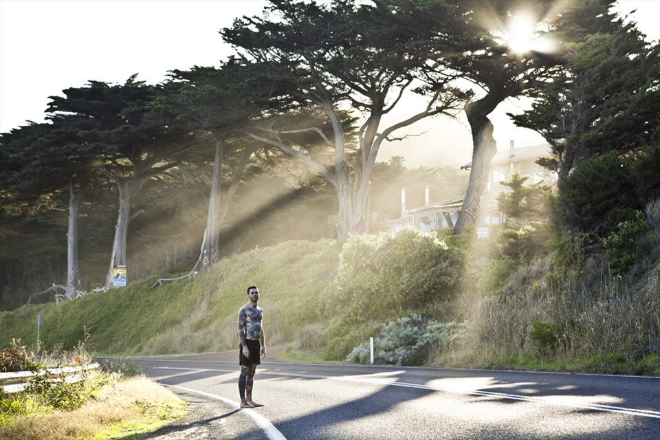 Nearing the end of a beautiful day.