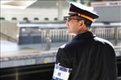 A Shinkansen station officer on duty: by ryantandya, Views[287]
