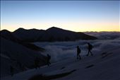 after 80km cycling from Christchurch 1200m traverse to Castle Hill Peak begins: by ryantaylor, Views[298]