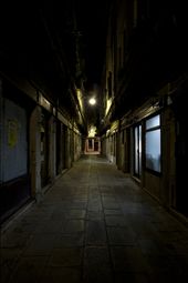 During the day this alley is so busy, but at night there is no one around. it very eerie.: by ryanwheatley, Views[315]