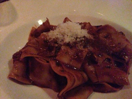 Chocolate color on the night