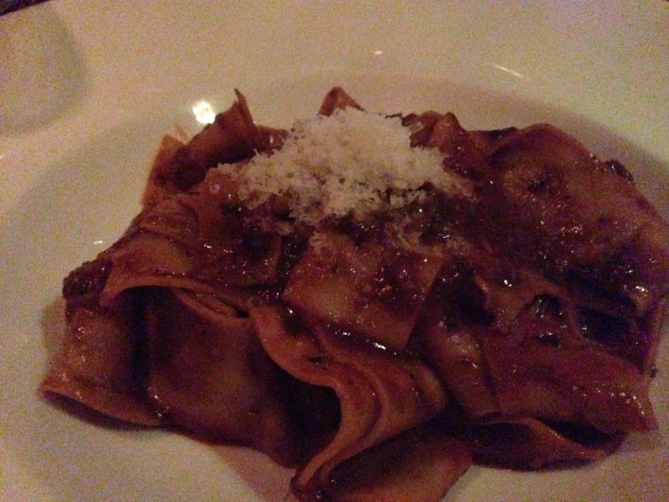 Chocolate color on the night