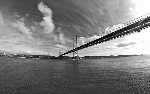 25 de Abril Bridge. Lisbon.