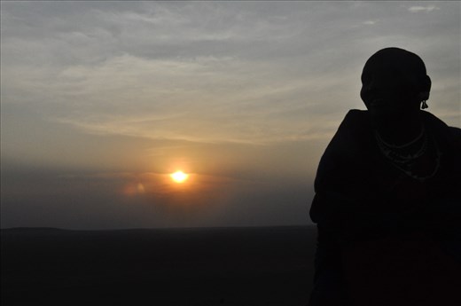 Masais are part of the Serengeti landscape. What what about the rest of us?